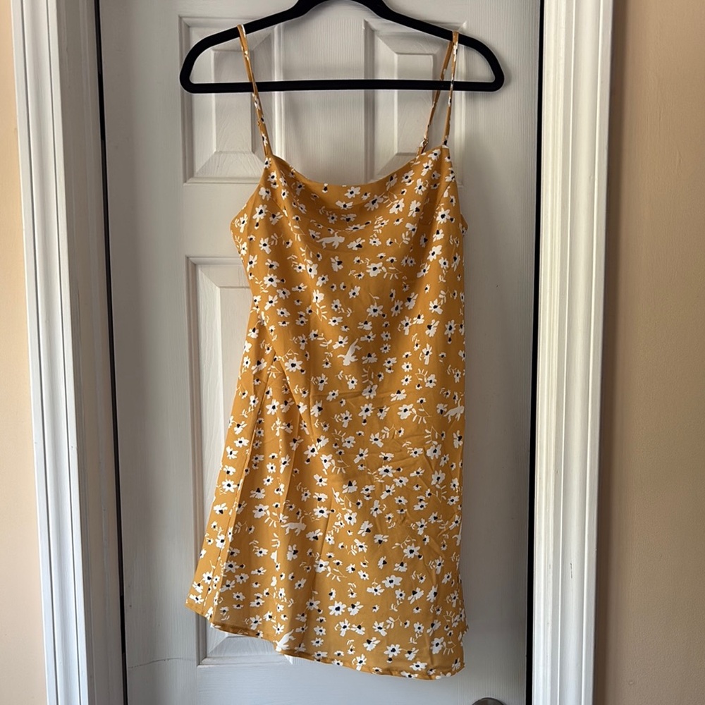 Princess Polly Gold Sequin Mini Sundress